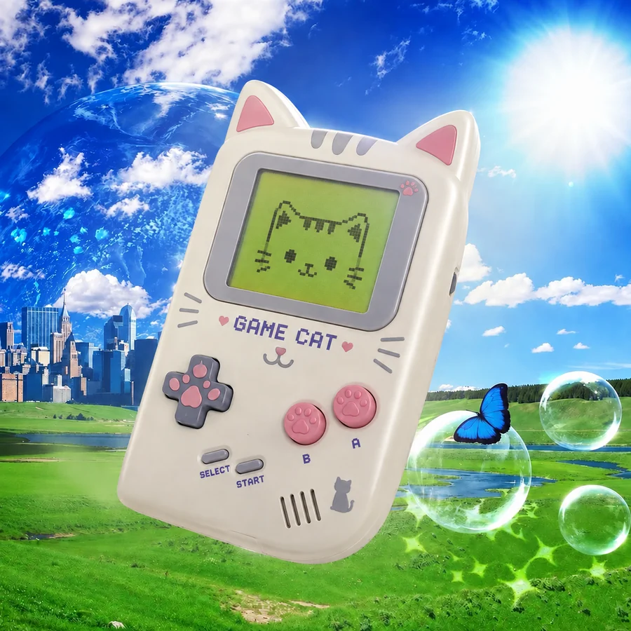 Gamecat, the cat shaped handheld